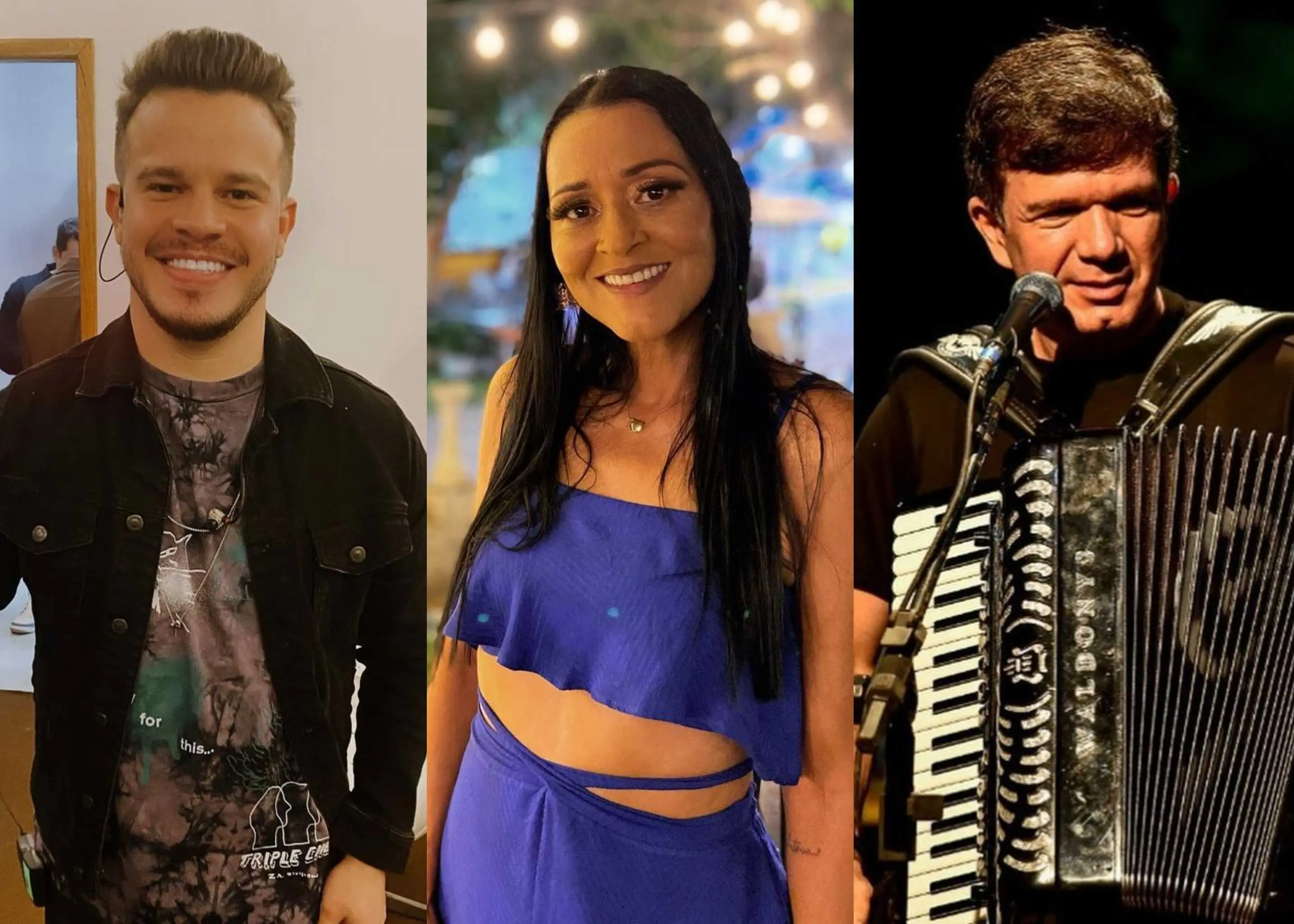 Cantores de diferentes gerações torcem por um ano mais forte de eventos