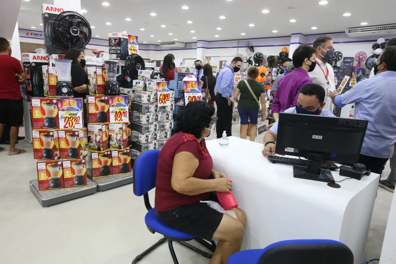 Para Sr. Zenir, um dos maiores diferenciais da empresa é a venda no crediário próprio.