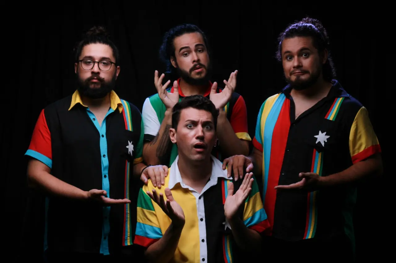 Moisés Loureiro, Mateus Franklin, Batuta e Denis Lacerda: Arte de criar uma peça dentro de uma peça