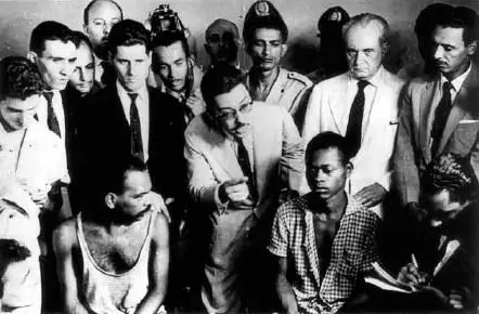 Governador Celso Peçanha interroga Dequinha e Bigode