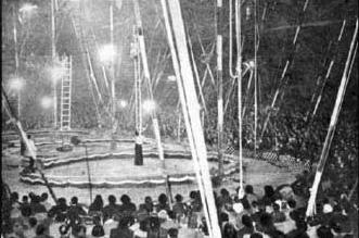 Picadeiro do Gran Circus Norte-Americano em Niterói