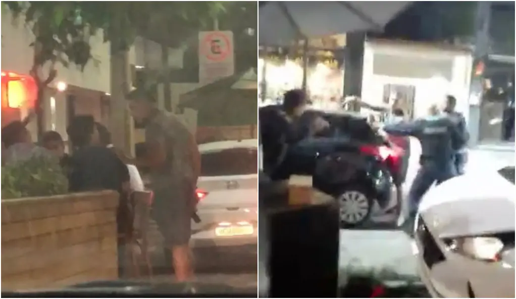 Policial civil é preso por se envolver em confusão no bairro Varjota, em Fortaleza