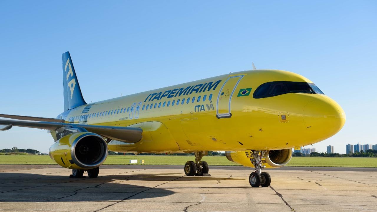 Avião da ITA Transportes Aéreos