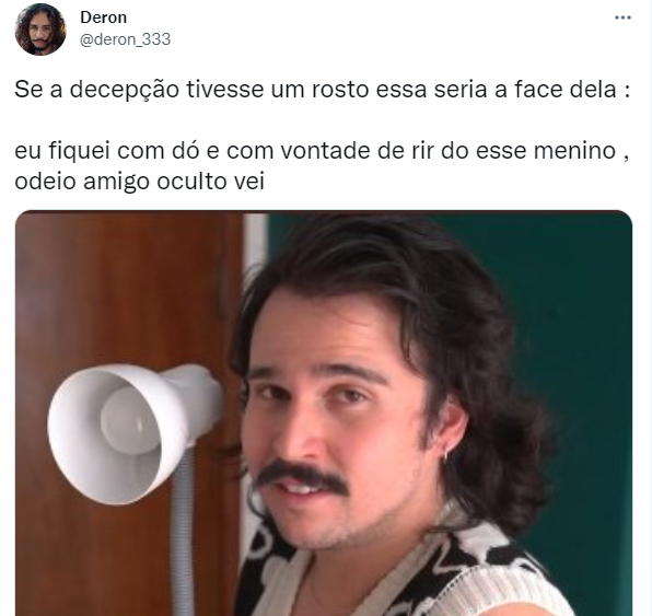 Usuário usa Twitter para comentar amigo secreto do Fantástico