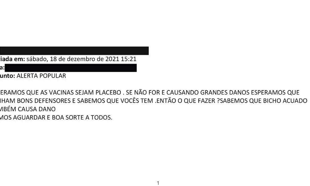 Print do e-mail