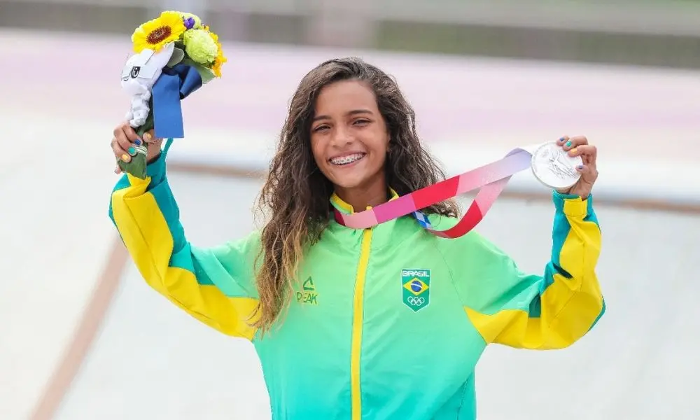 Rayssa Leal teve ano brilhante, com conquistas importantes, apenas aos 13 anos