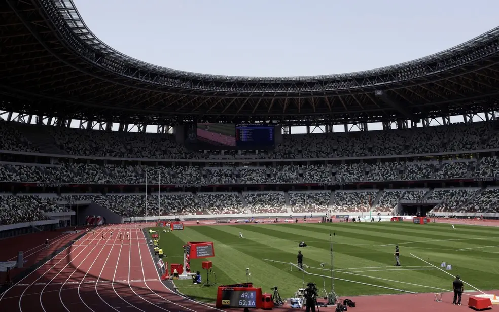 Tóquio 2020 teve que acontecer sem público por conta da pandemia de coronavírus