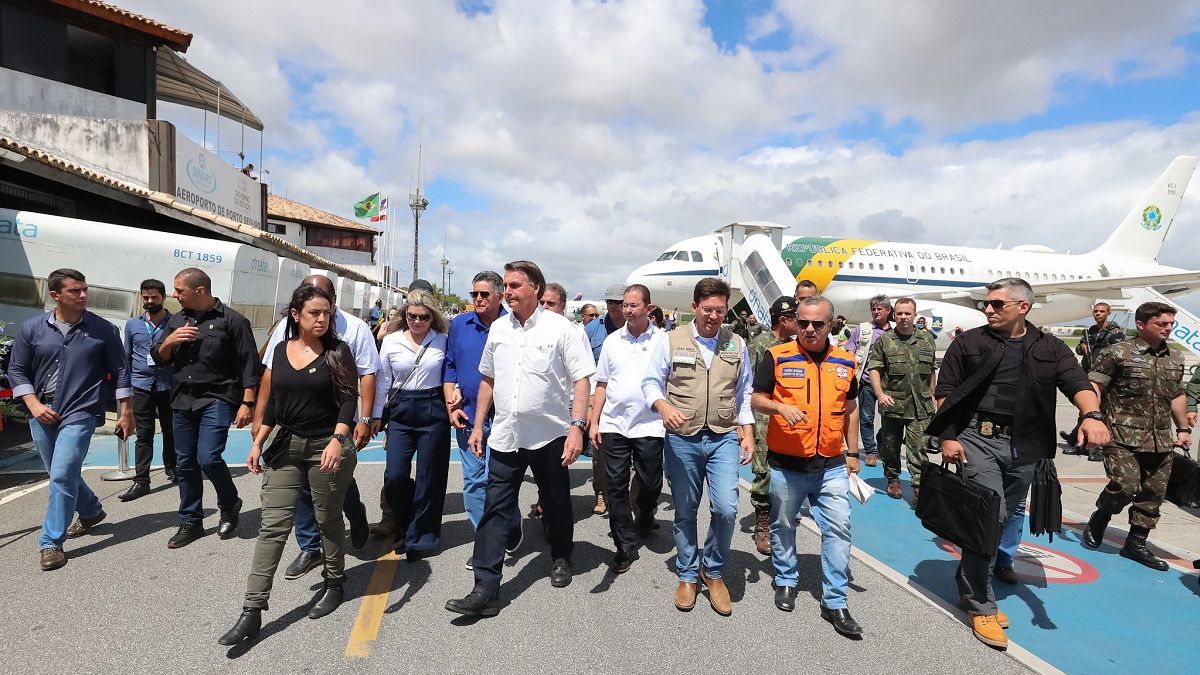 Bolsonaro em visita à Bahia