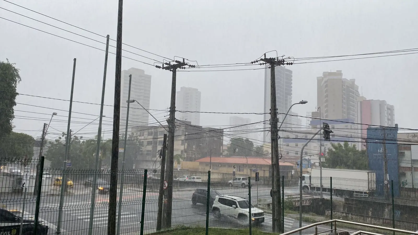 chuva em fortaleza