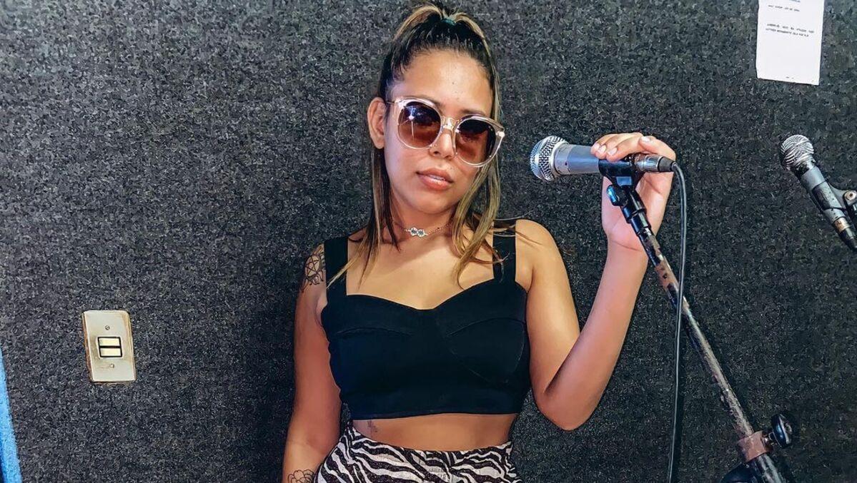 Larissa Ferreira, cantora da banda de forró Mastruz com Leite