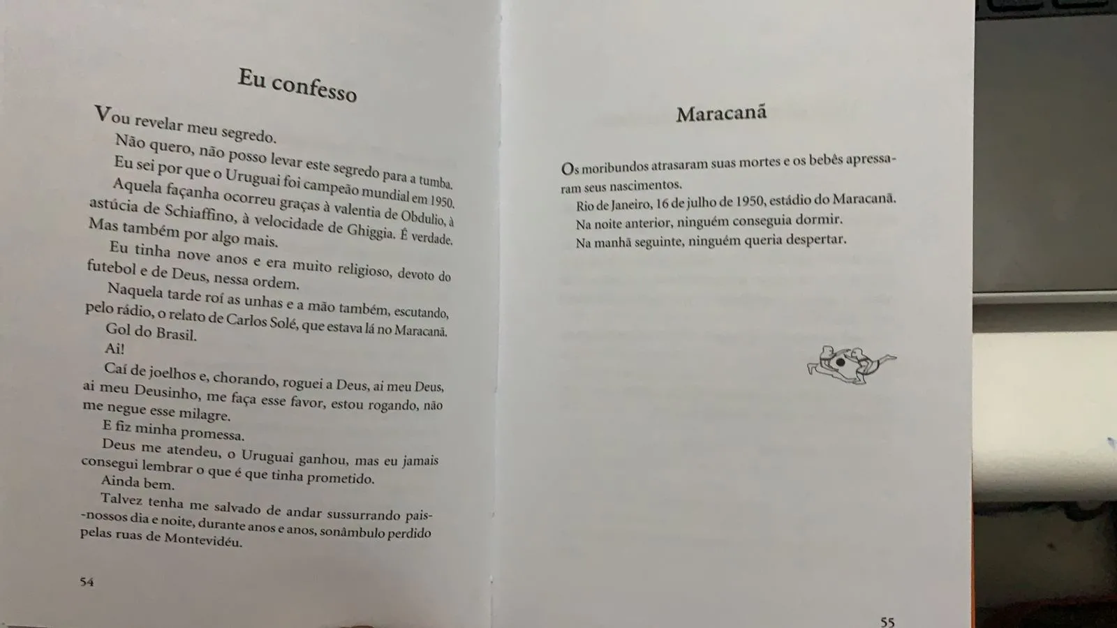 Textos de Eduardo Galeano que Maria Vieira tem admiração