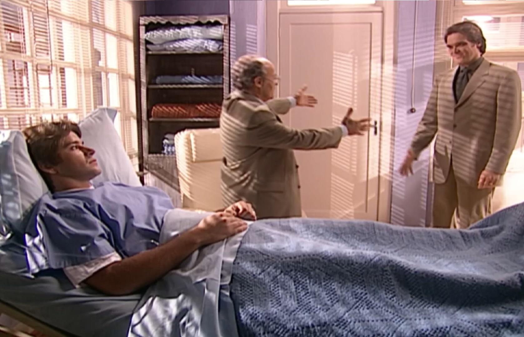 Lucas recebe visita inesperada de Said