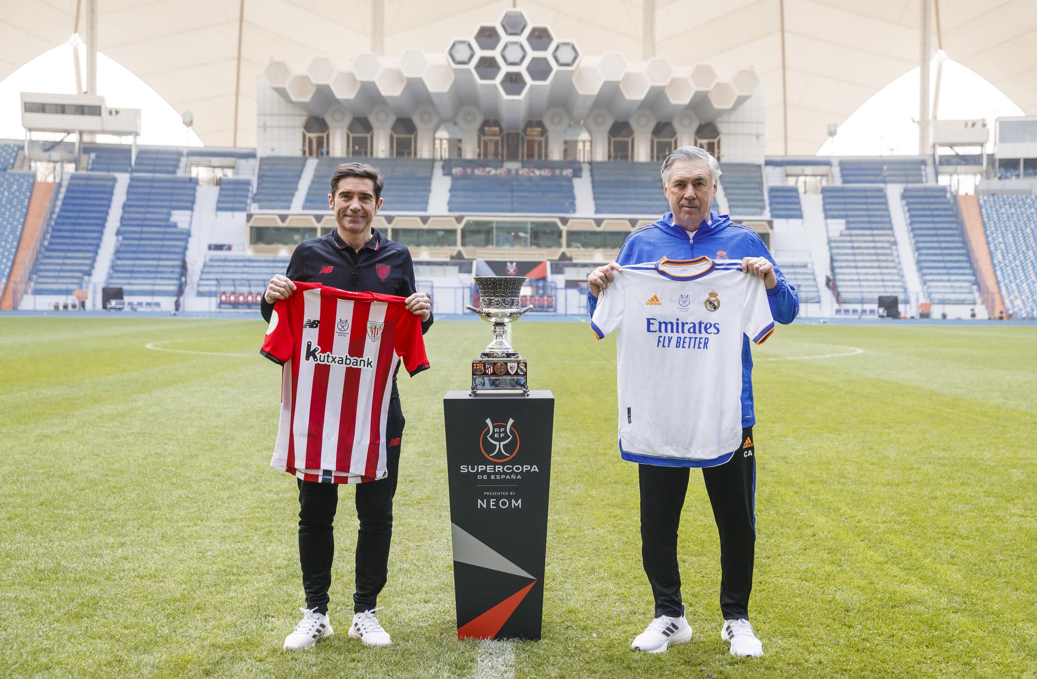 Athletic Bilbao x Real Madrid confira horário, onde