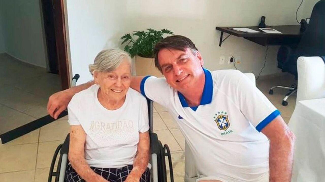 Olinda Bolsonaro e Jair Bolsonaro