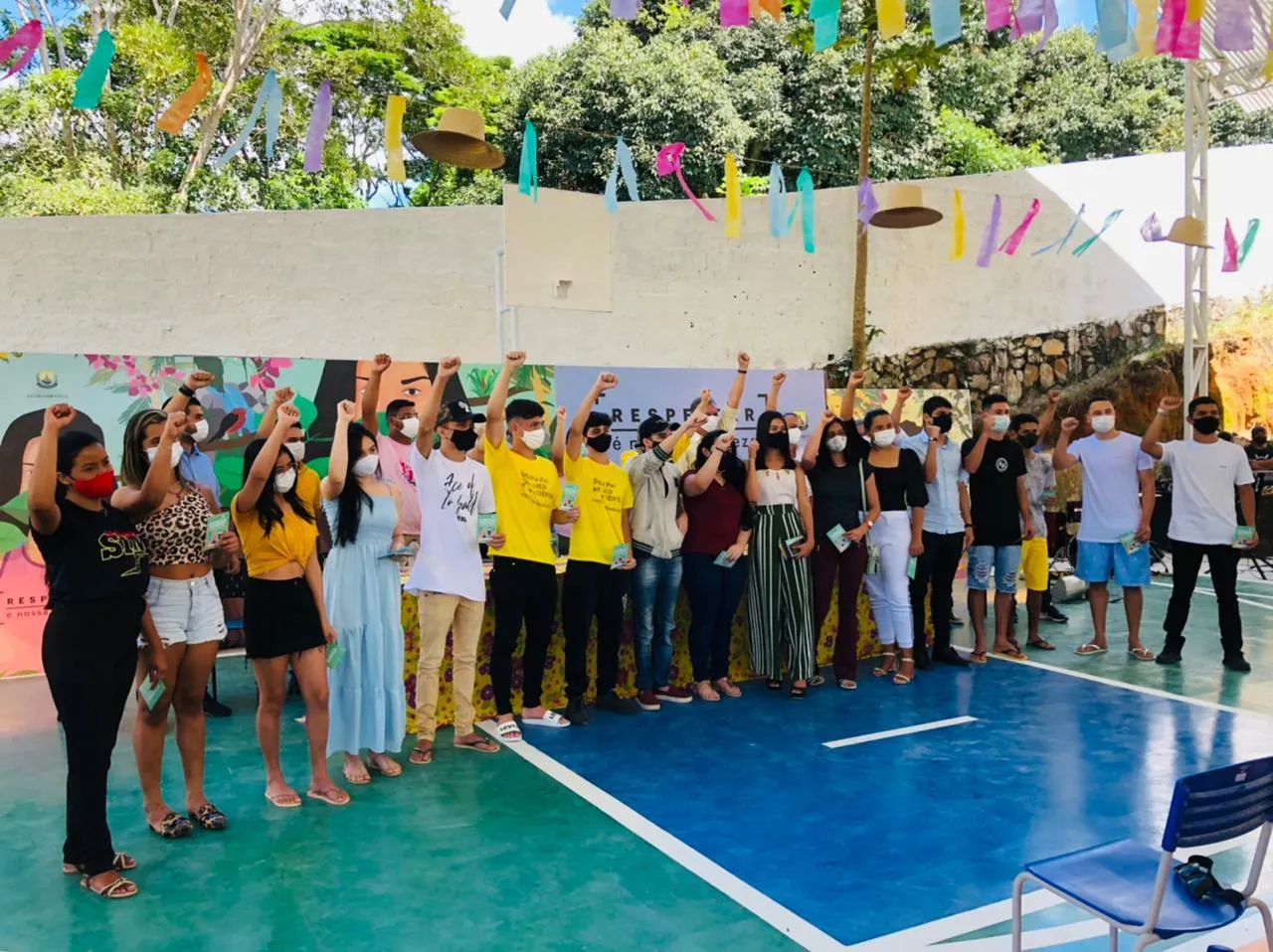 Alcance vacinal da primeira dose foi celebrado na cidade