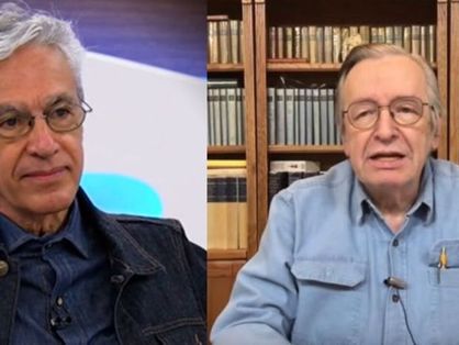 Caetano Veloso e Olavo de Carvalho