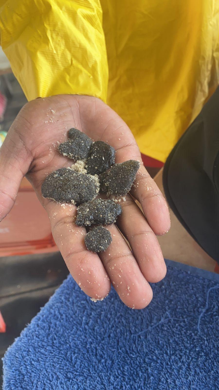 piche na mão de bombeiro militar