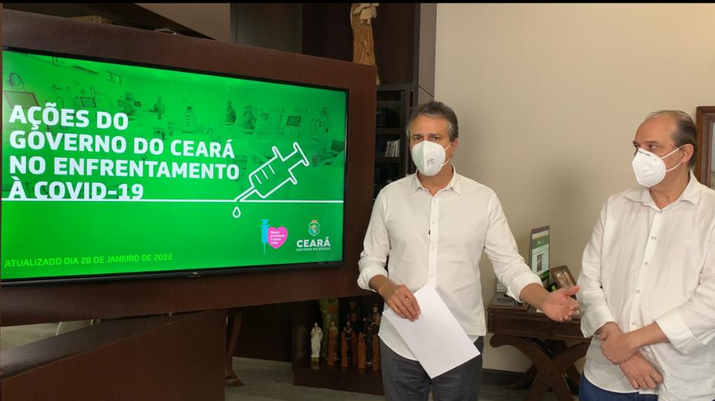 Governador e secretário da Saúde anunciam medidas para o Ceará