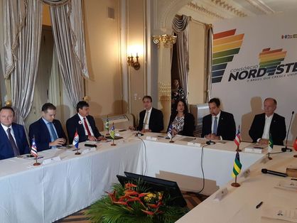 Governadores do Nordeste em reunião do Consórcio Nordeste, iniciativa criada em 2019