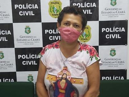 Cremilda Ferreira da Silva, suspeita de envolvimento na morte e esquartejamento do ex-companheiro em Fortaleza