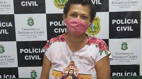 Cremilda Ferreira da Silva, suspeita de envolvimento na morte e esquartejamento do ex-companheiro em Fortaleza