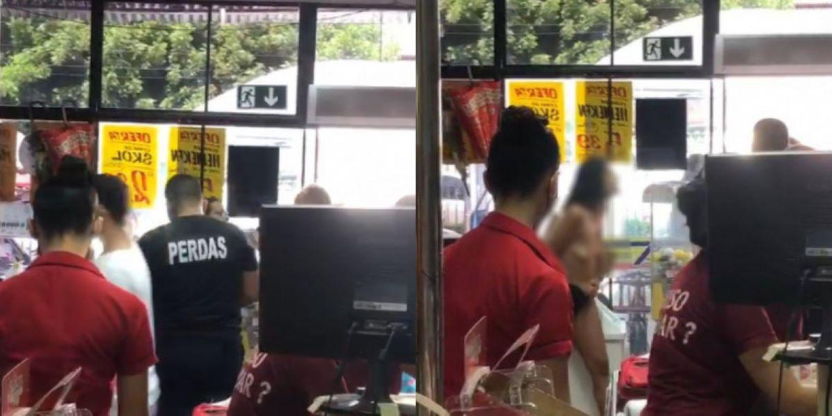 mulher fica nua para provar que não roubou no ceará