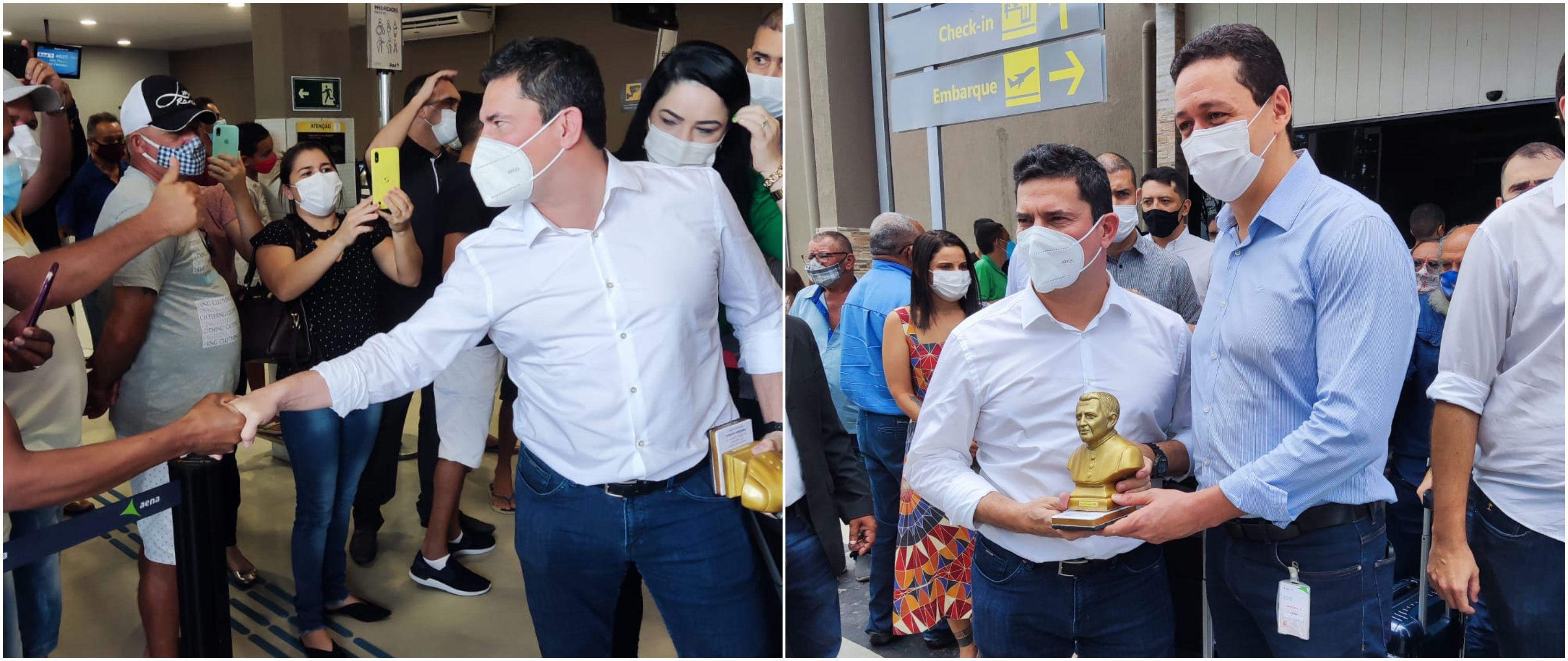 Moro recebeu apoio de aliados em Juazeiro do Norte