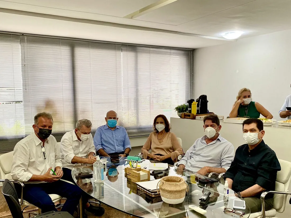 Encontro do PDT aconteceu nesta segunda-feira, ao meio-dia