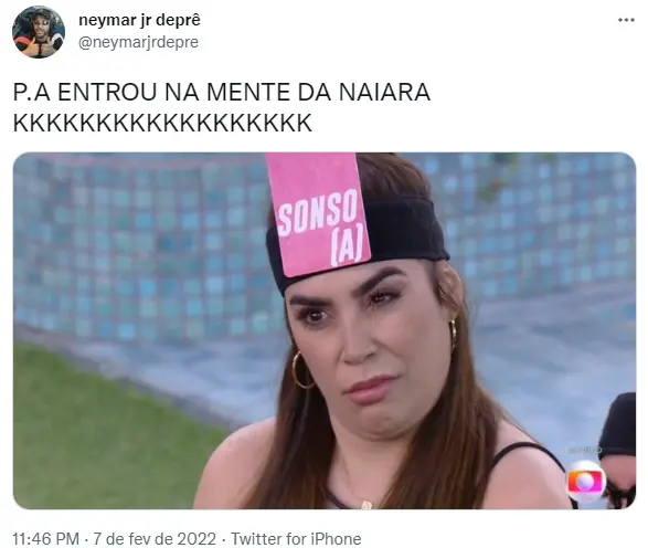 Usuário do Twitter comenta jogo da discórdia do BBB 22