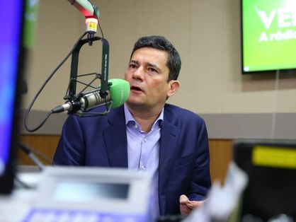 Sérgio Moro em entrevista à Rádio Verdes Mares