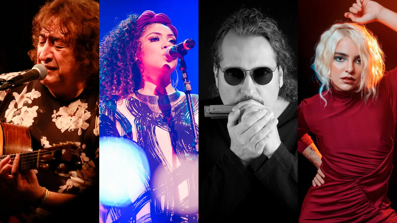 Toninho Horta, Lorena Nunes, Flávio Guimarães e Camila Marieta