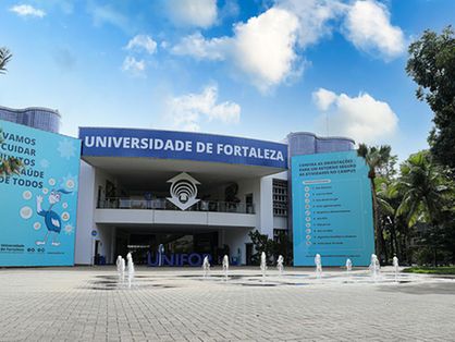 Fachada da Universidade de Fortaleza