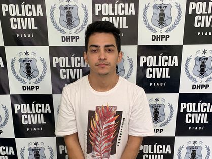 O policial militar Gustavo Henrique Freitas foi preso em Teresina, no Piauí
