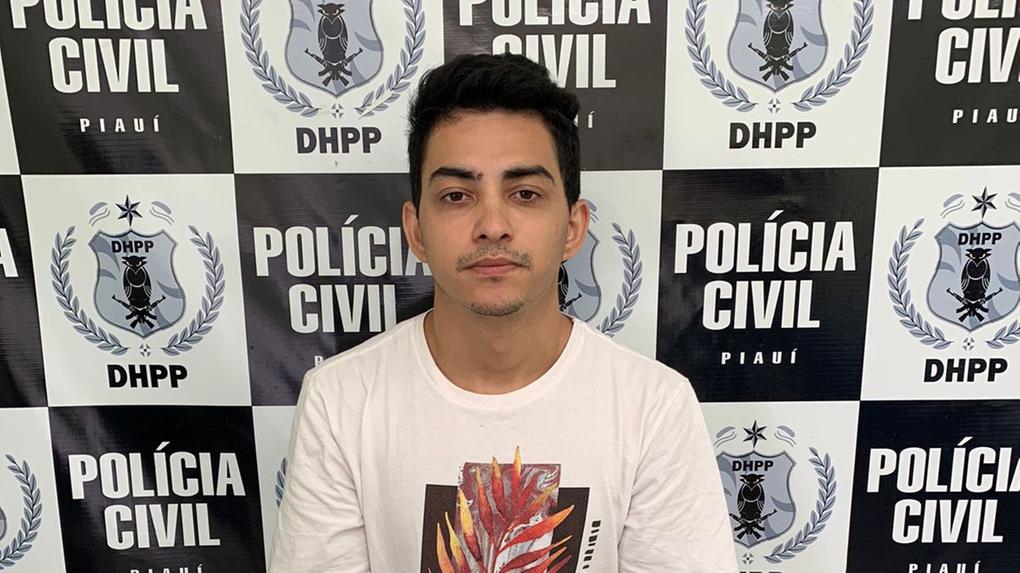 O policial militar Gustavo Henrique Freitas foi preso em Teresina, no Piauí