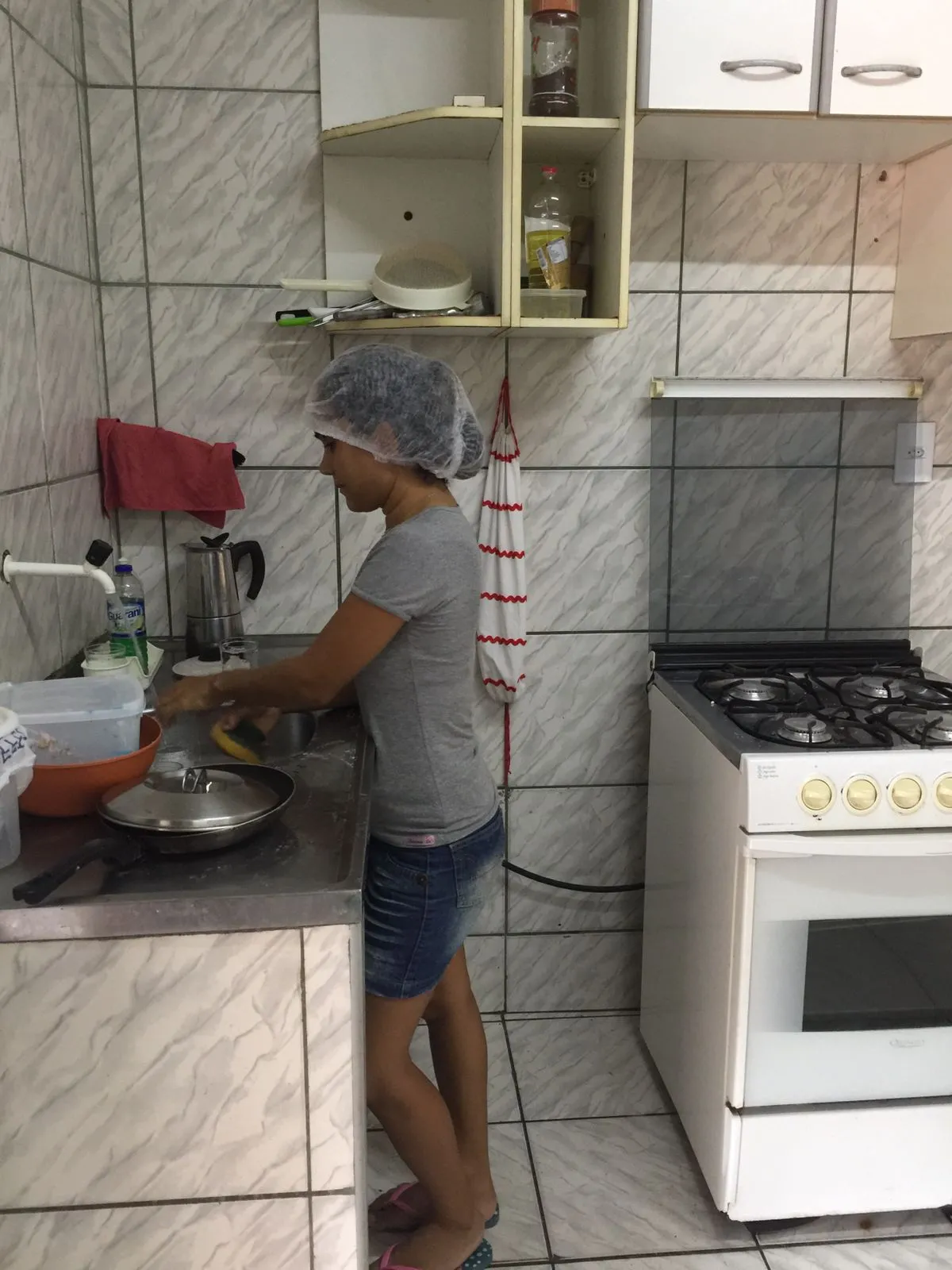 Antes da pandemia, Conceição tinha clientes durante toda a semana, de segunda a sábado. Agora, ela está com apenas dois dias preenchidos.