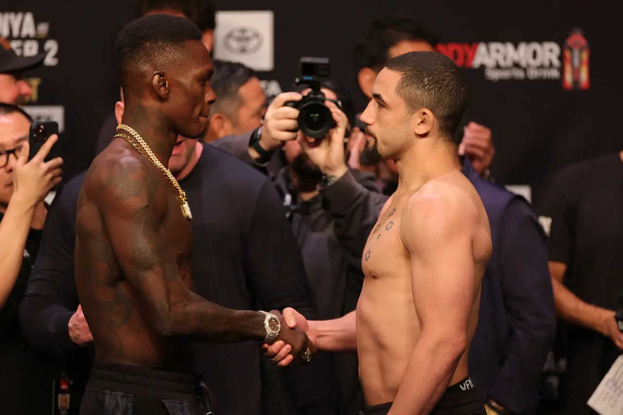 Imagem da notícia UFC 271 tem Adesanya X Whittaker e brasileiros: veja card, horário e onde assistir