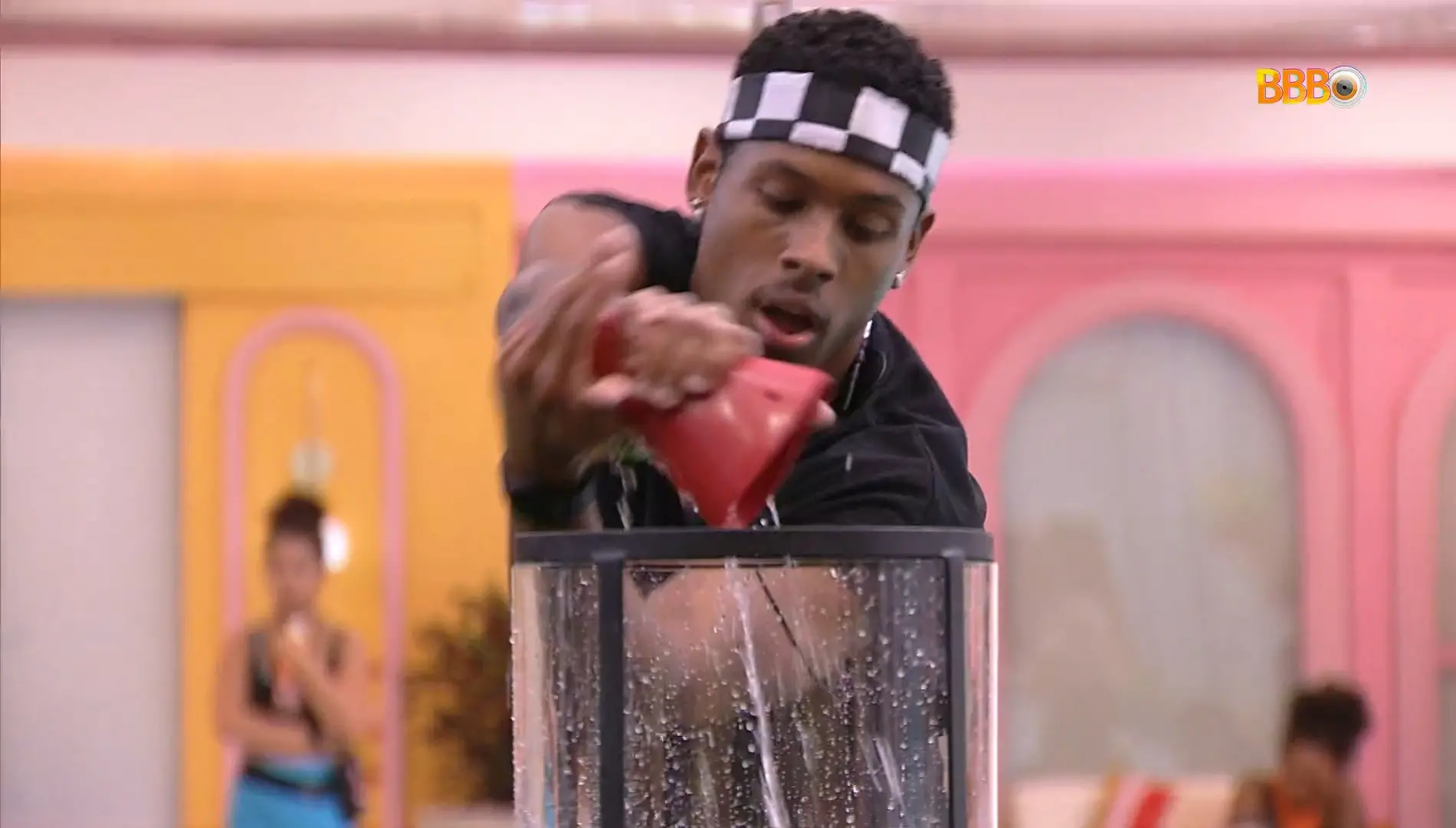 Paulo André gritou várias vezes com Pedro Scooby para incentivar