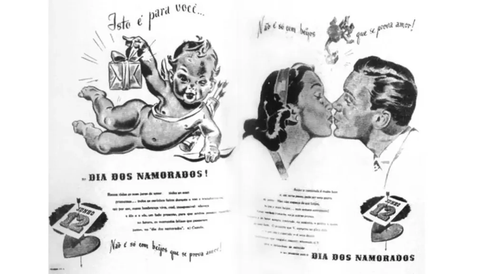 Cartaz da campanha de Dia dos Namorados do publicitário João Dória