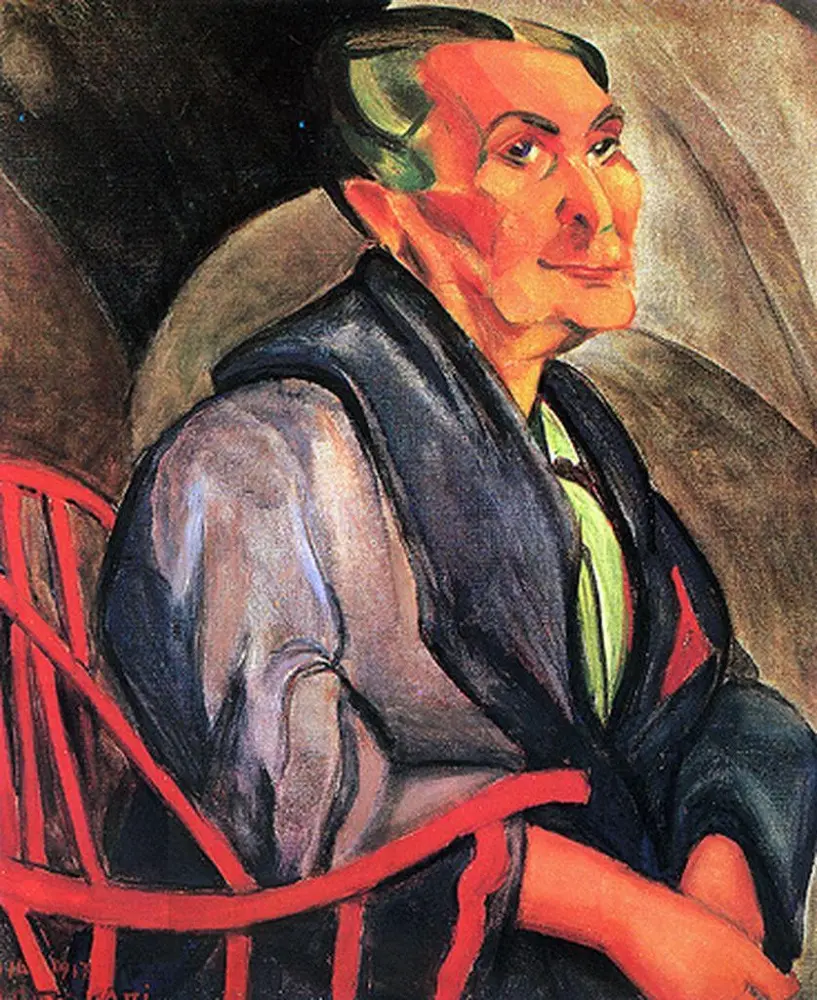 “A Mulher de Cabelos Verdes” pertence à coleção do chanceler Airton Queiroz