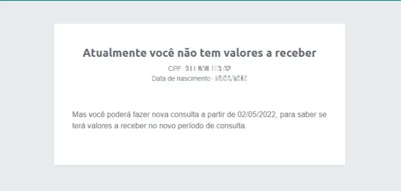 Print da consulta