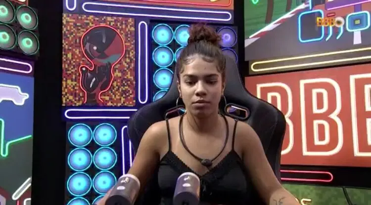 Maria durante Raio-X no BBB 22