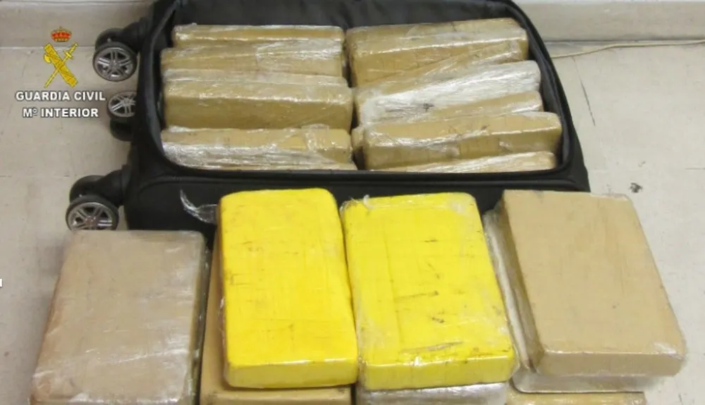 Cocaína apreendida com militar da FAB preso na Espanha