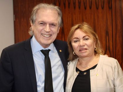 Gorete Pereira e Luciano Bivar