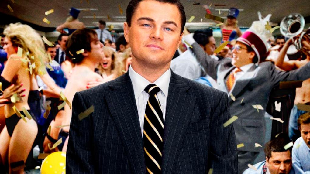 Leonardo DiCaprio interpretou um ambicioso corretor da bolsa de valores em 