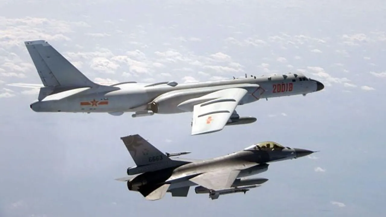 Força Aérea de Taiwan emite alerta para a presença de aeronaves chinesas em sua zona de defesa aérea