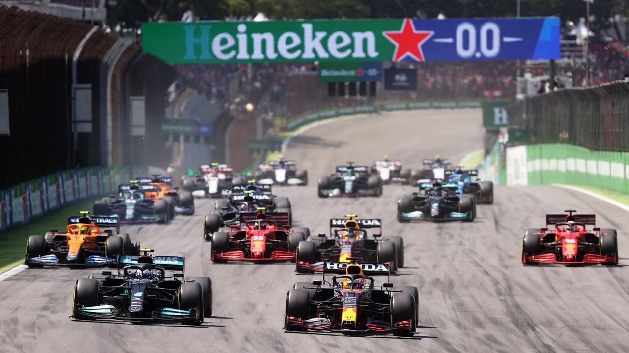 Imagem aberta de prova da Fórmula 1