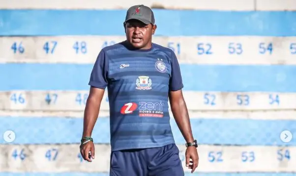 Washington Luiz em treino do Iguatu