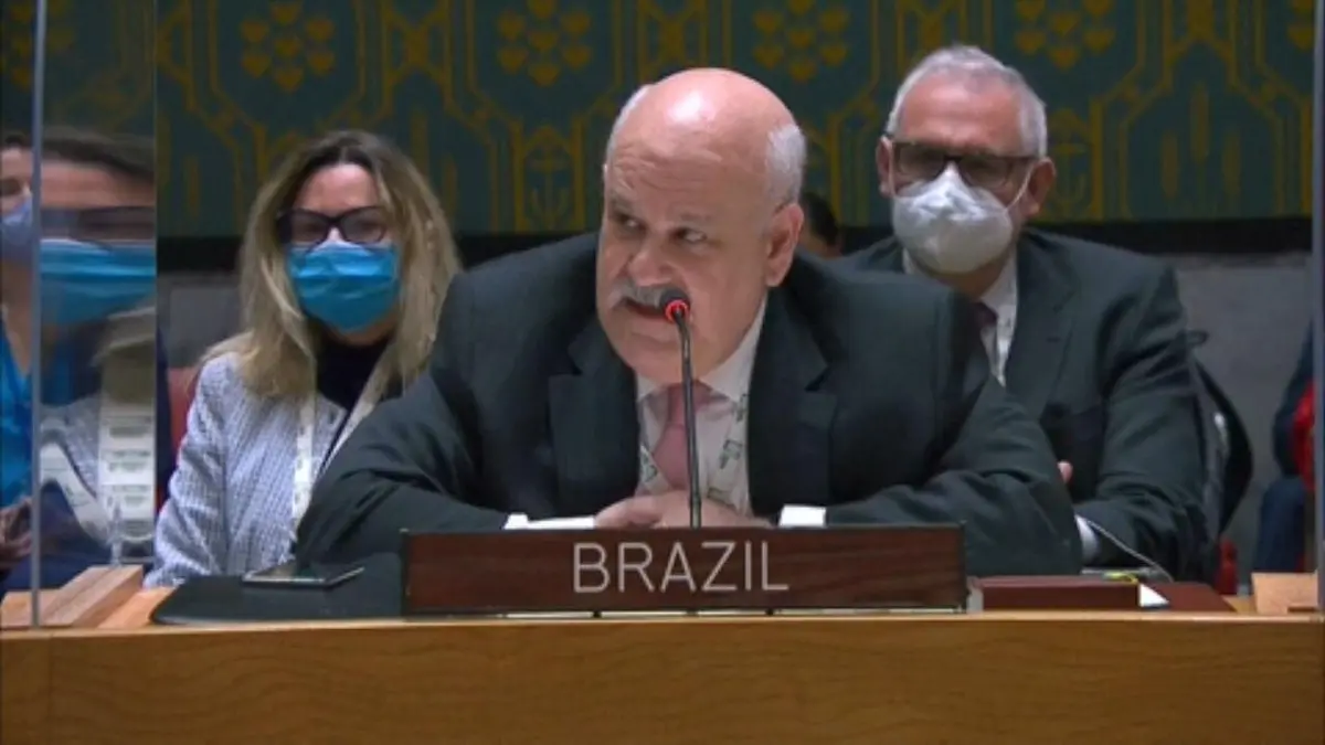 Embaixador brasileiro Ronaldo Costa Filho