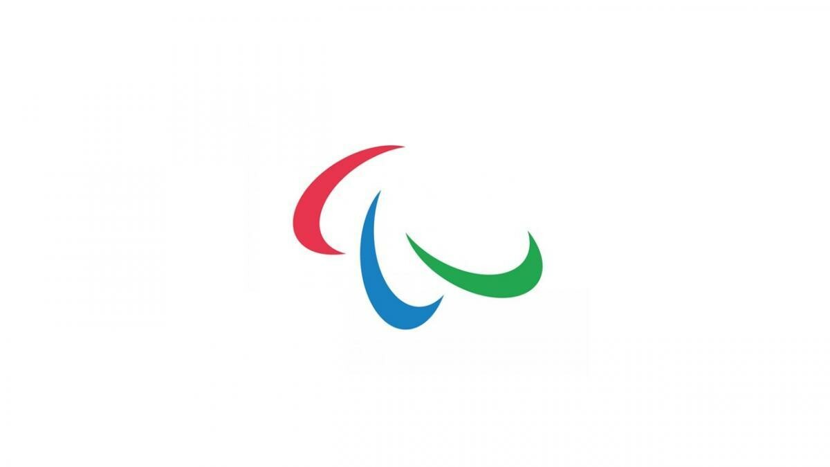 Imagem mostra símbolo do Comitê Paralímpico Internacional.