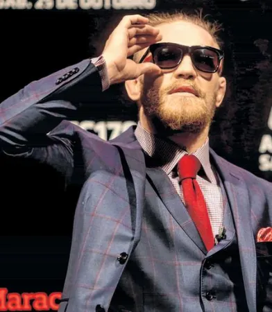 Além de lutar, McGregor tem alguns empreendimentos, como marca de uísque e pubs na Irlanda